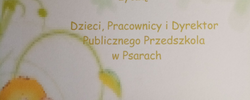 ŻYCZENIA WIELKANOCNE