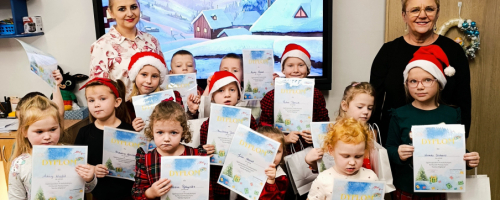 Laureaci konkursu "Najpiękniejsza Kartka Wigilijna"