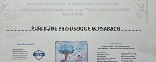 CZYTANIE NA POLANIE